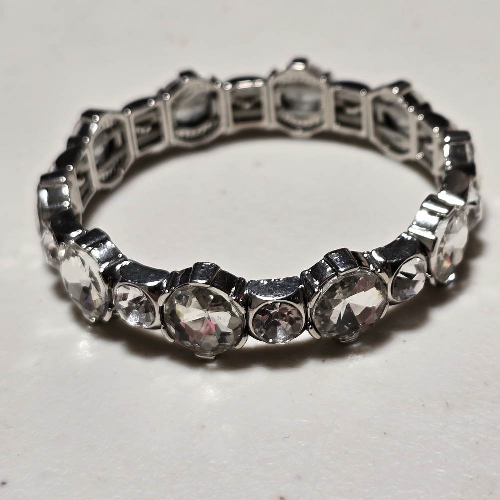Stechy Facited Crystal Bracelet Lot 5